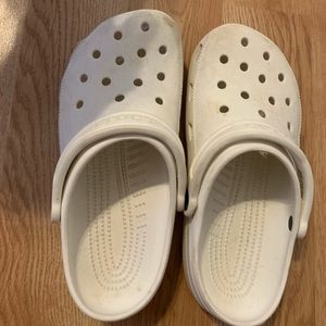 White Crocs